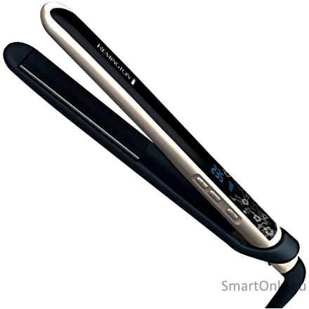 Remington | PEARL Hair Straightener | S9500 | Warranty 24 month(s) | Ceramic heating system | Display Digital display | Temperature (min) 150 °C | Temperature (max) 235 °C | Black Remington | PEARL Hair Straightener | S9500 | Warranty 24 month(s) | Ceramic heating system | Display Digital display | Temperature (min) 150 °C | Temperature (max) 235 °C | Black