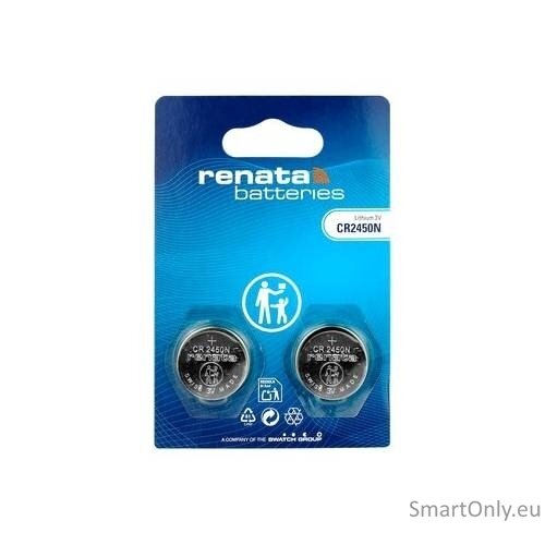 Renata CR2450N ličio baterijos 2 vnt. 2