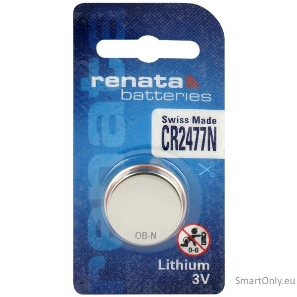 Renata CR2477N baterijos 1 vnt.