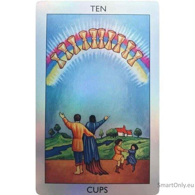 Reflective Tarot kortos US Games Systems (maža versija) 4 Reflective Tarot kortos US Games Systems (maža versija) 4