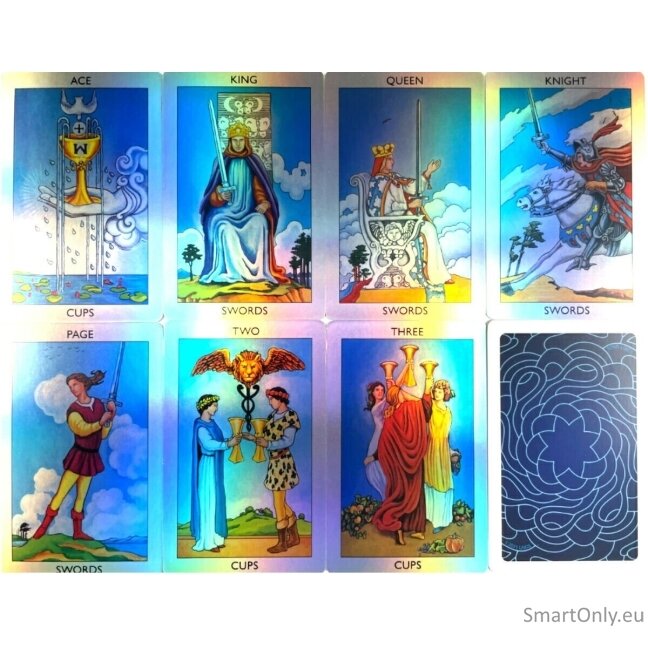 Reflective Tarot kortos US Games Systems (maža versija) 8 Reflective Tarot kortos US Games Systems (maža versija) 8