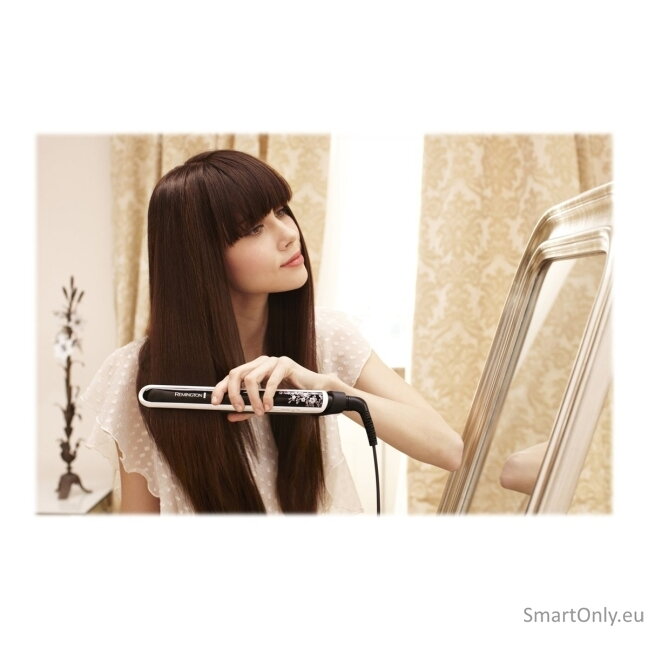Remington | PEARL Hair Straightener | S9500 | Warranty 24 month(s) | Ceramic heating system | Display Digital display | Temperature (min) 150 °C | Temperature (max) 235 °C | Black 5 Remington | PEARL Hair Straightener | S9500 | Warranty 24 month(s) | Ceramic heating system | Display Digital display | Temperature (min) 150 °C | Temperature (max) 235 °C | Black 5