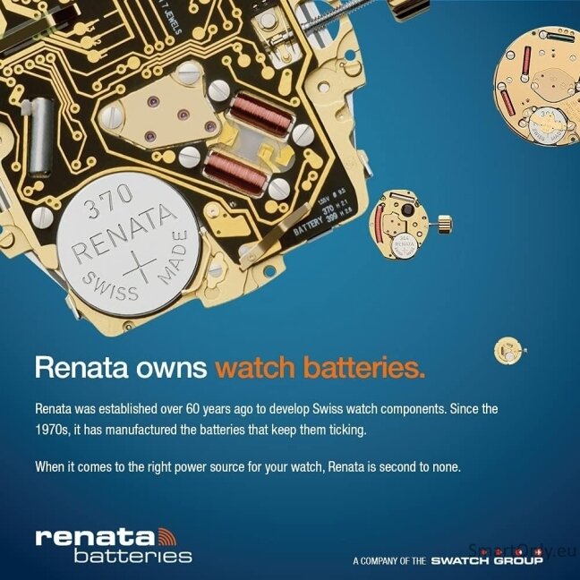 Renata 397 (SR726SW) baterijos 10 vnt. 3