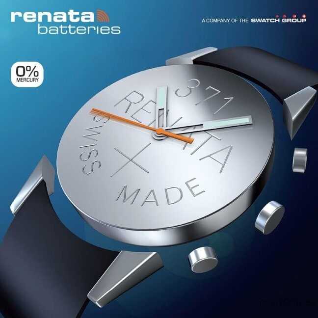 Renata 397 (SR726SW) baterijos 10 vnt. 4 Renata 397 (SR726SW) baterijos 10 vnt. 4