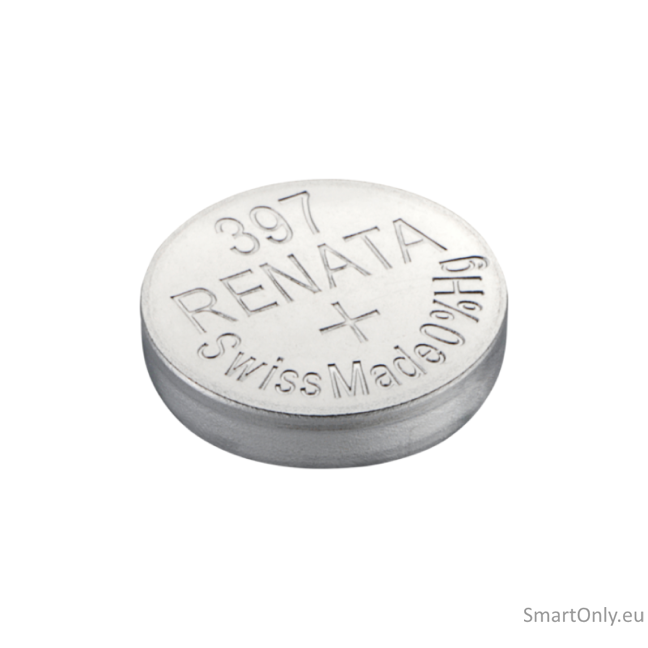 Renata 397 (SR726SW) baterijos 10 vnt. 7 Renata 397 (SR726SW) baterijos 10 vnt. 7