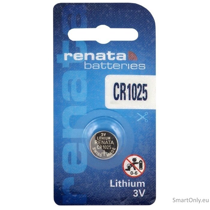 Renata CR1025 batteries 1pcs Renata CR1025 batteries 1pcs