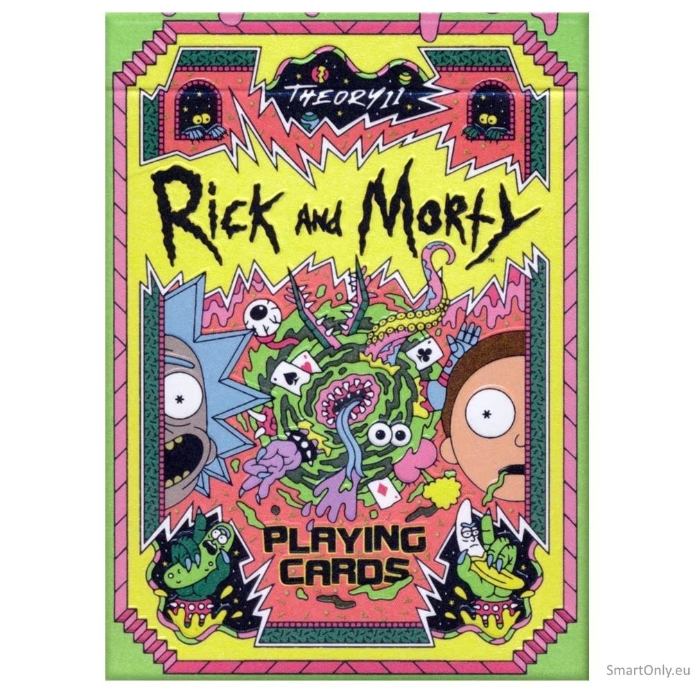 Rick and Morty žaidimo kortos Theory11 10 Rick and Morty žaidimo kortos Theory11 10