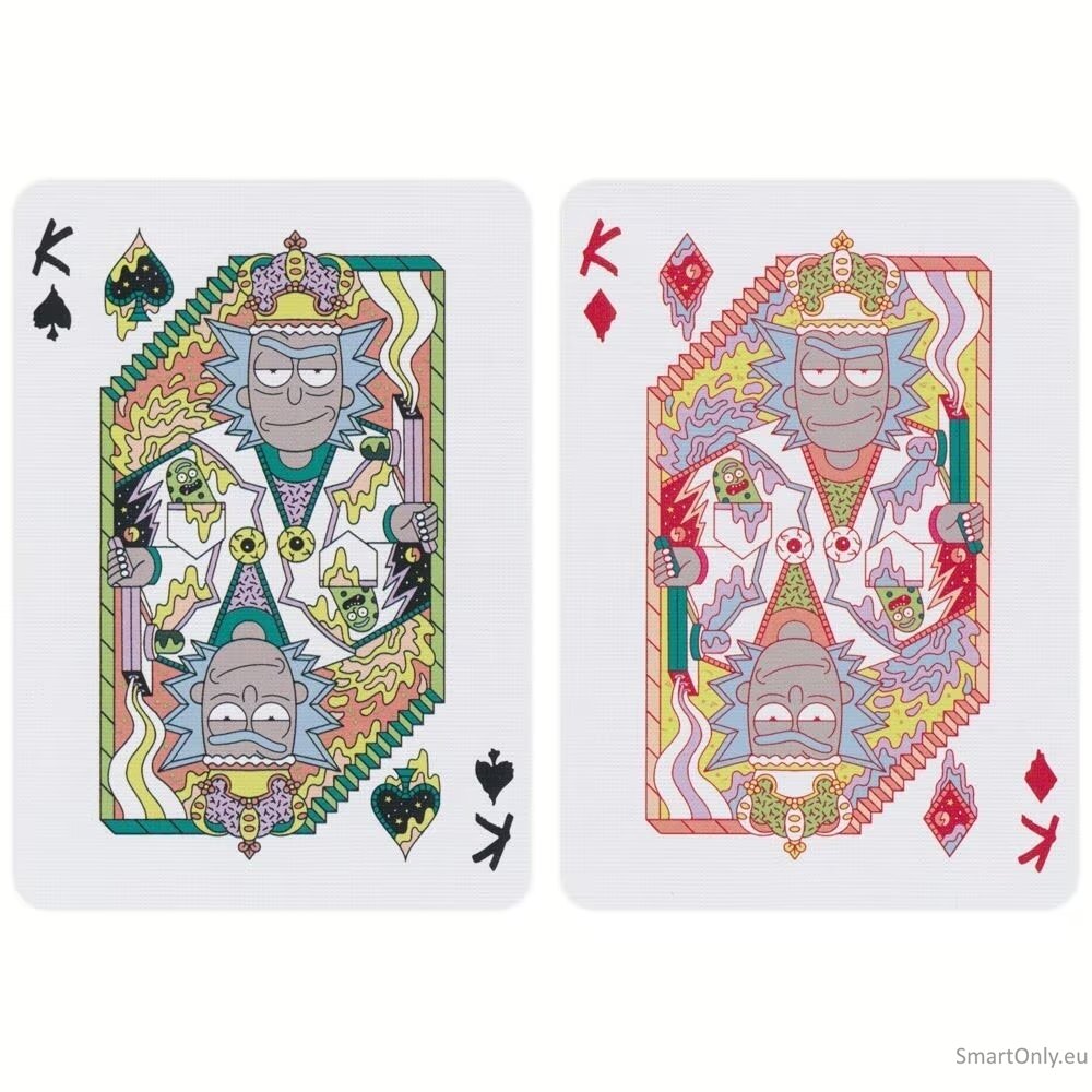 Rick and Morty žaidimo kortos Theory11 7 Rick and Morty žaidimo kortos Theory11 7