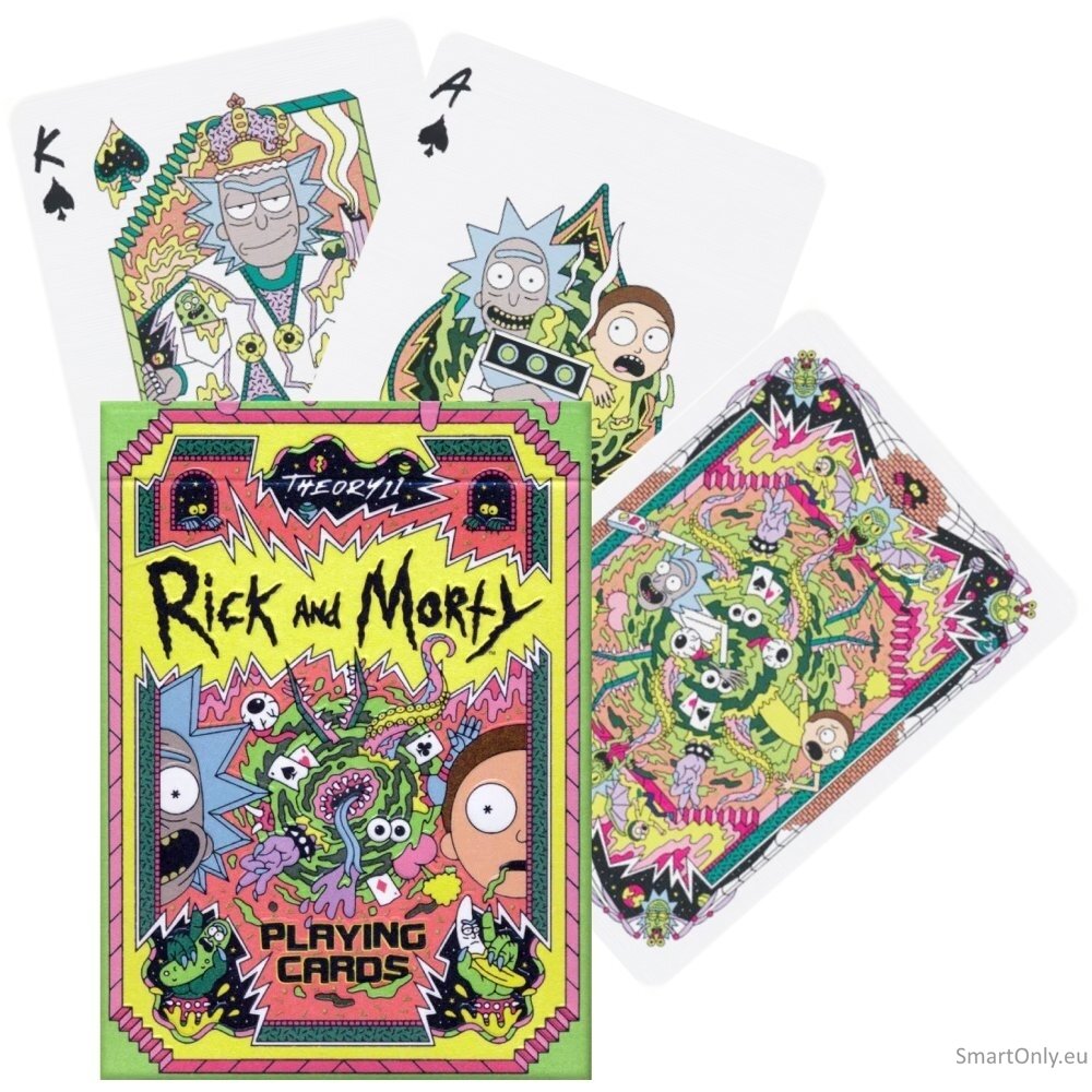 Rick and Morty žaidimo kortos Theory11 Rick and Morty žaidimo kortos Theory11