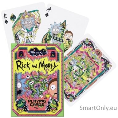 Rick and Morty žaidimo kortos Theory11