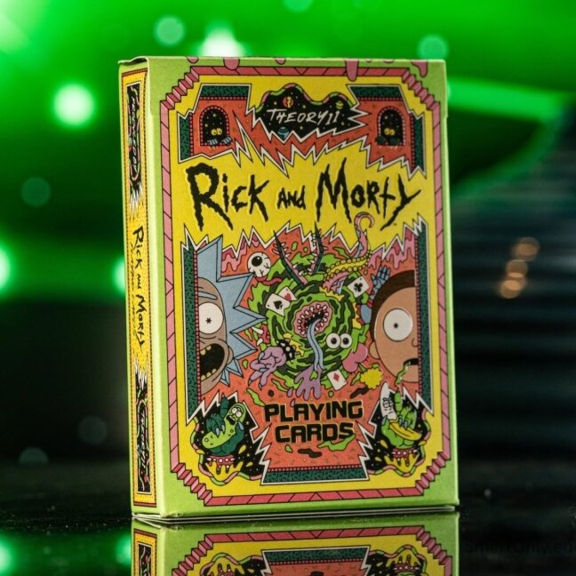 Rick and Morty žaidimo kortos Theory11 13 Rick and Morty žaidimo kortos Theory11 13