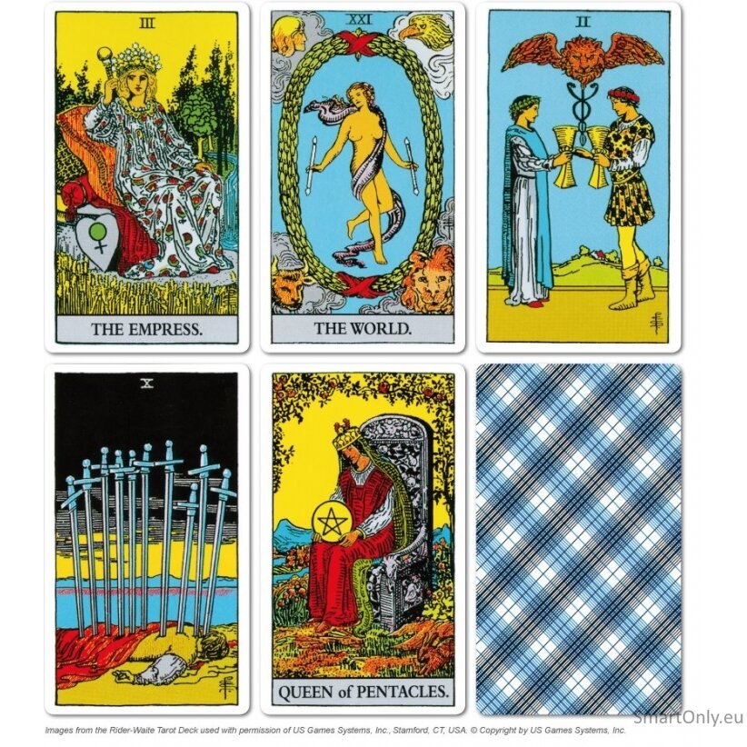Rider Waite tarot cards US Games Systems 3 Rider Waite tarot cards US Games Systems 3