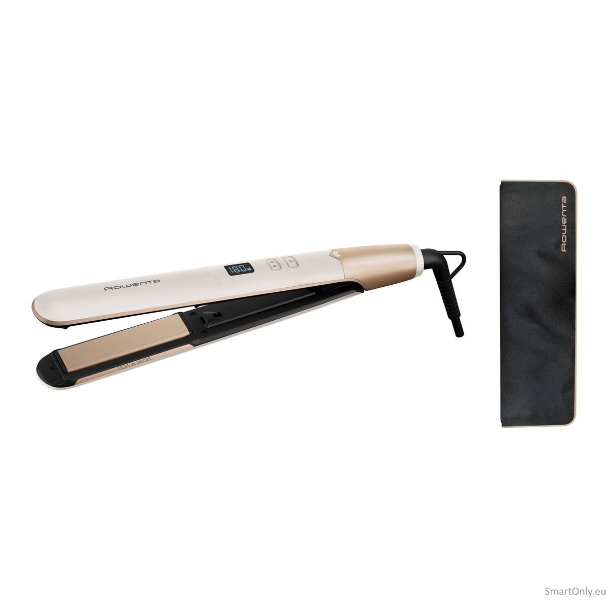 Rowenta Hair Straightener | SF4633F0 Express Shine | Ceramic heating system | Ionic function | Temperature (max) 210 °C | Number of heating levels 8 | Beige 6 Rowenta Hair Straightener | SF4633F0 Express Shine | Ceramic heating system | Ionic function | Temperature (max) 210 °C | Number of heating levels 8 | Beige 6