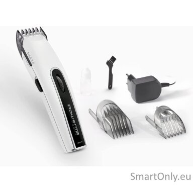 Rowenta | Hair Clipper | TN1400F0 | Cordless | Number of length steps 19 | White/Black Rowenta | Hair Clipper | TN1400F0 | Cordless | Number of length steps 19 | White/Black