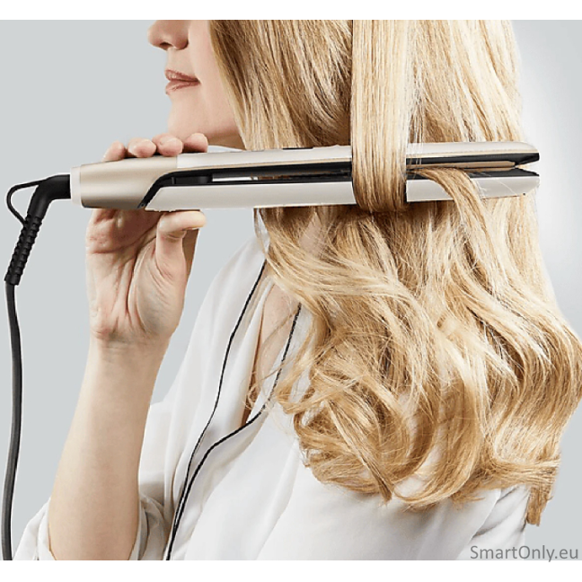 Rowenta Hair Straightener | SF4633F0 Express Shine | Ceramic heating system | Ionic function | Temperature (max) 210 °C | Number of heating levels 8 | Beige 4