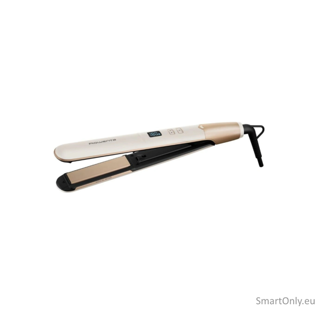 Rowenta Hair Straightener | SF4633F0 Express Shine | Ceramic heating system | Ionic function | Temperature (max) 210 °C | Number of heating levels 8 | Beige 5 Rowenta Hair Straightener | SF4633F0 Express Shine | Ceramic heating system | Ionic function | Temperature (max) 210 °C | Number of heating levels 8 | Beige 5