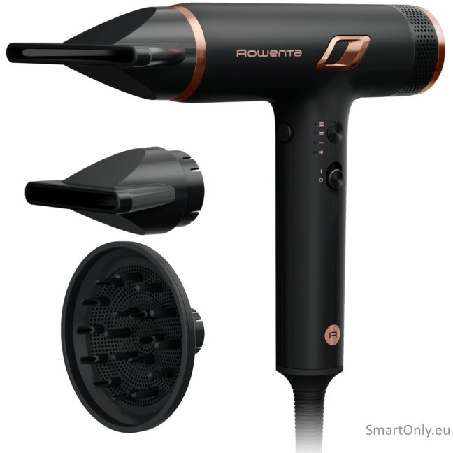 Rowenta HY8310F0 NANO | 1700 W | Number of temperature settings 3 | Diffuser nozzle | Black 1 Rowenta HY8310F0 NANO | 1700 W | Number of temperature settings 3 | Diffuser nozzle | Black 1