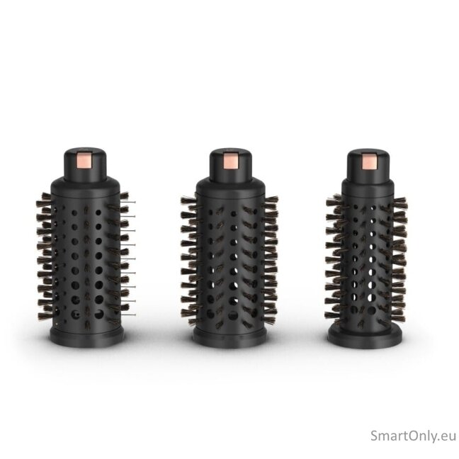 Rowenta | Styling Hair Brush | CF9620 | Temperature (max) 80 °C | Number of heating levels 3 | Black/Gold Rose 4 Rowenta | Styling Hair Brush | CF9620 | Temperature (max) 80 °C | Number of heating levels 3 | Black/Gold Rose 4