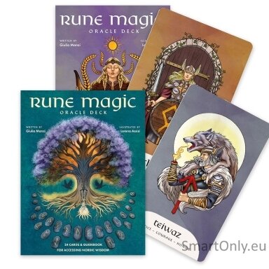 Rune Magic Orakulo kortos US Games Systems