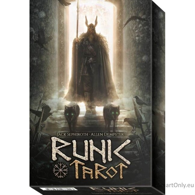 Runic Tarot Kit kortos ir knyga Lo Scarabeo 2 Runic Tarot Kit kortos ir knyga Lo Scarabeo 2