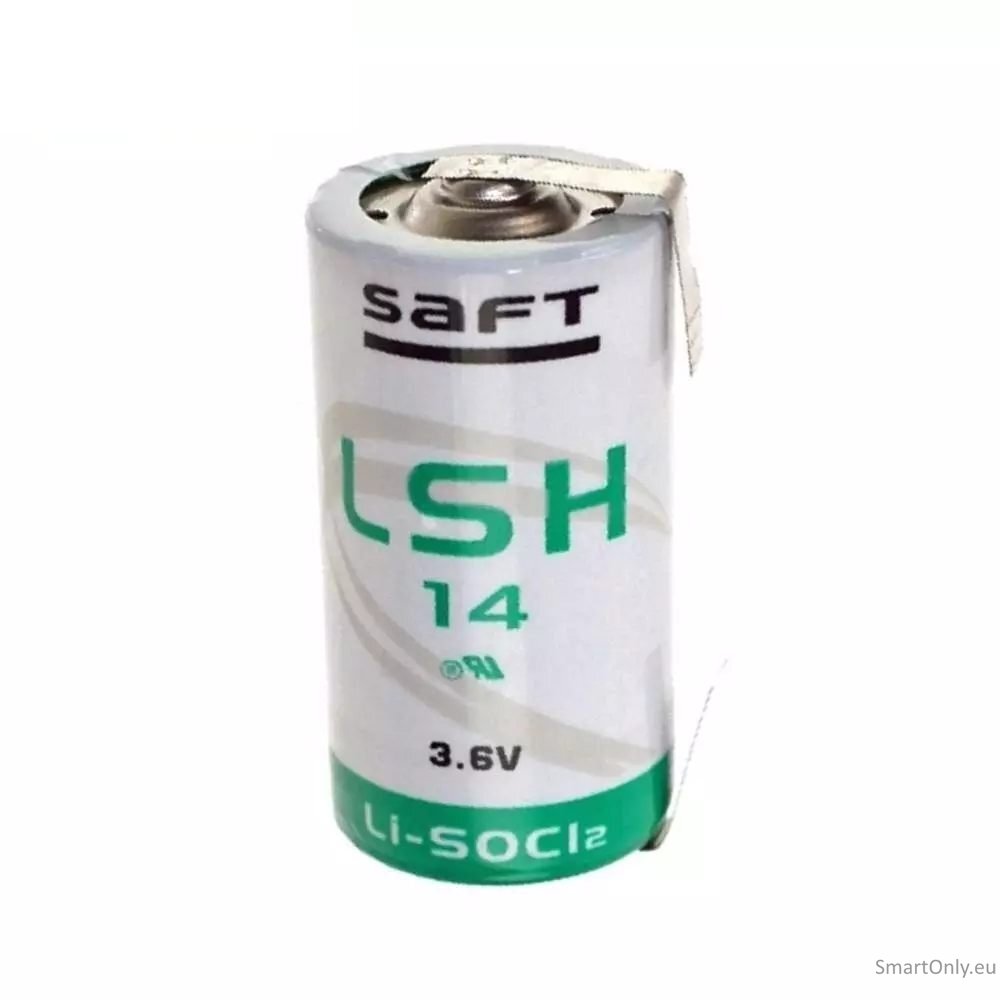 Saft LSH14 ER-C U-Lötfahne ličio baterija 1 vnt. Saft LSH14 ER-C U-Lötfahne ličio baterija 1 vnt.