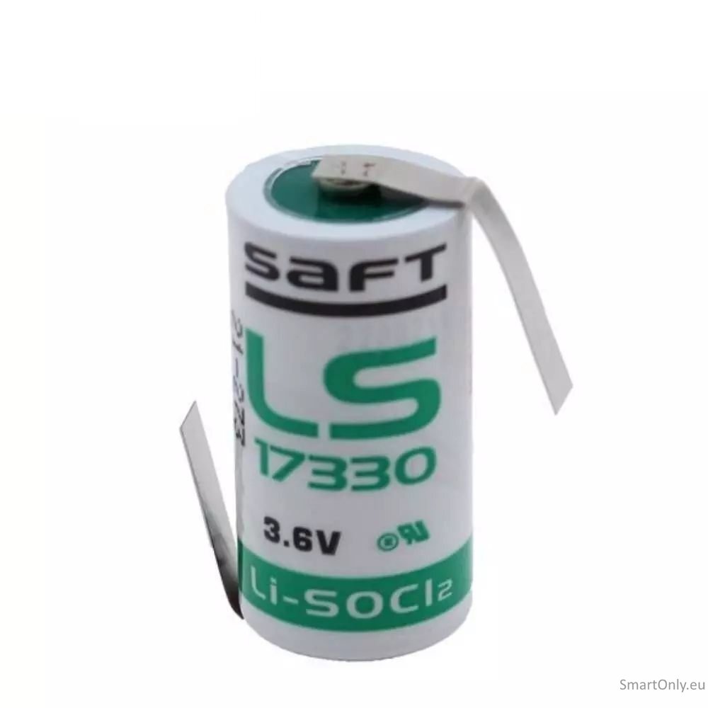 Saft Z-Lötfahne LS17330 2/3A 2100 ličio baterija 1 vnt. Saft Z-Lötfahne LS17330 2/3A 2100 ličio baterija 1 vnt.