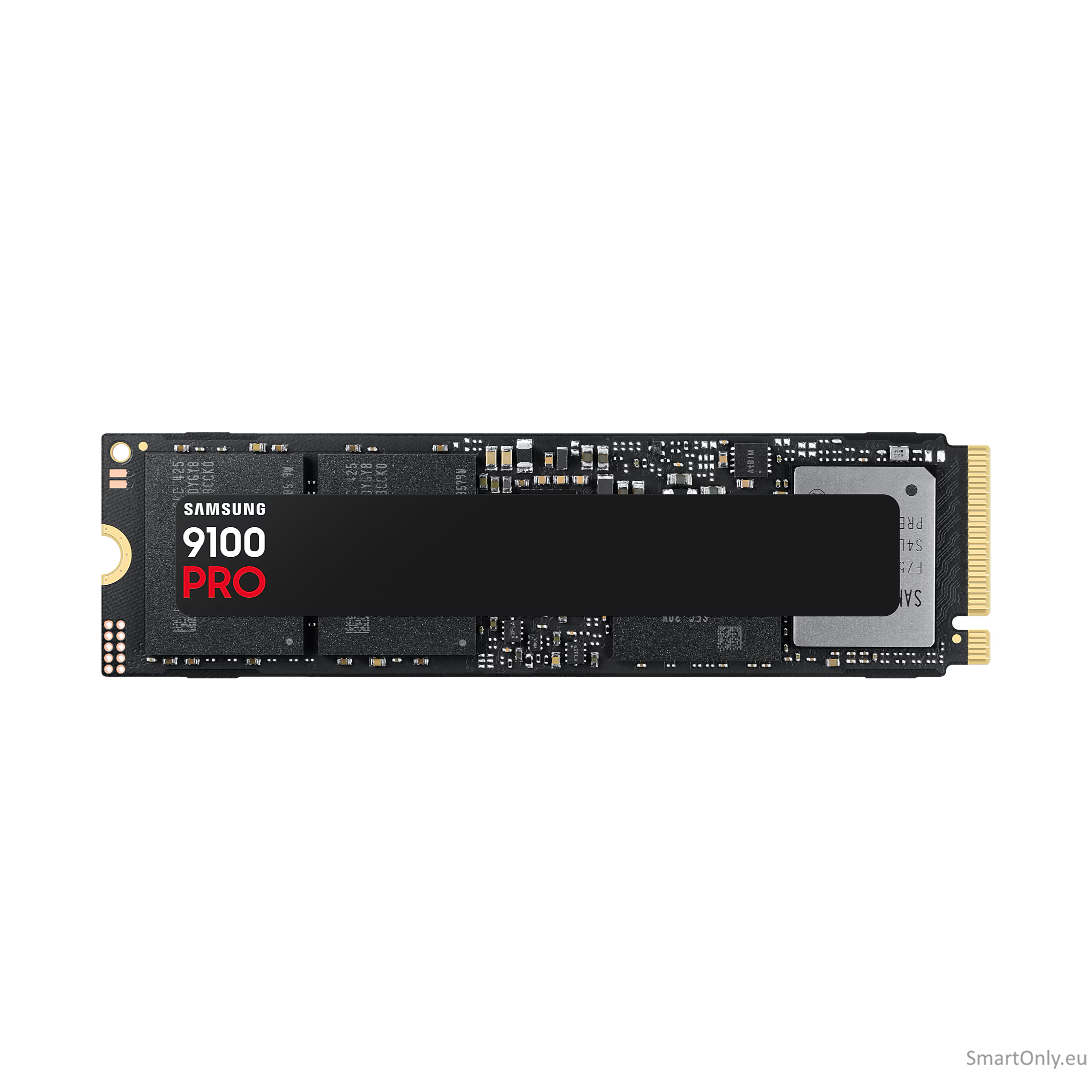 Samsung 9100 PRO | 1000 GB | SSD form factor M.2 2280 | Solid-state drive interface PCIe 5.0 | Read speed 14700 MB/s | Write speed 13400 MB/s Samsung 9100 PRO | 1000 GB | SSD form factor M.2 2280 | Solid-state drive interface PCIe 5.0 | Read speed 14700 MB/s | Write speed 13400 MB/s