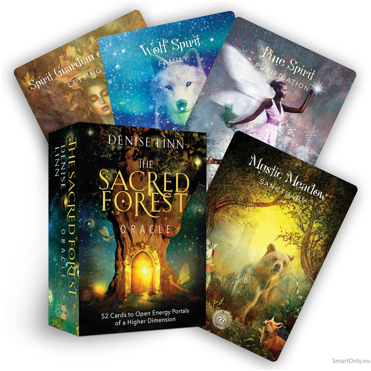 Sacred Forest Oracle kortos Hay House Sacred Forest Oracle kortos Hay House