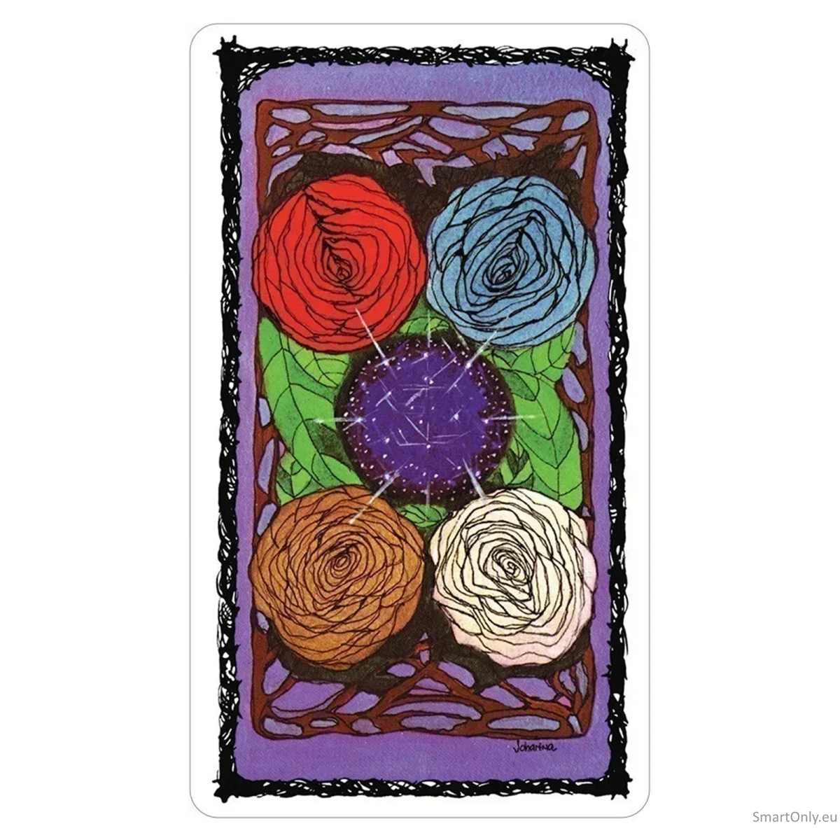 Sacred Rose Taro kortos US Games Systems 7 Sacred Rose Taro kortos US Games Systems 7