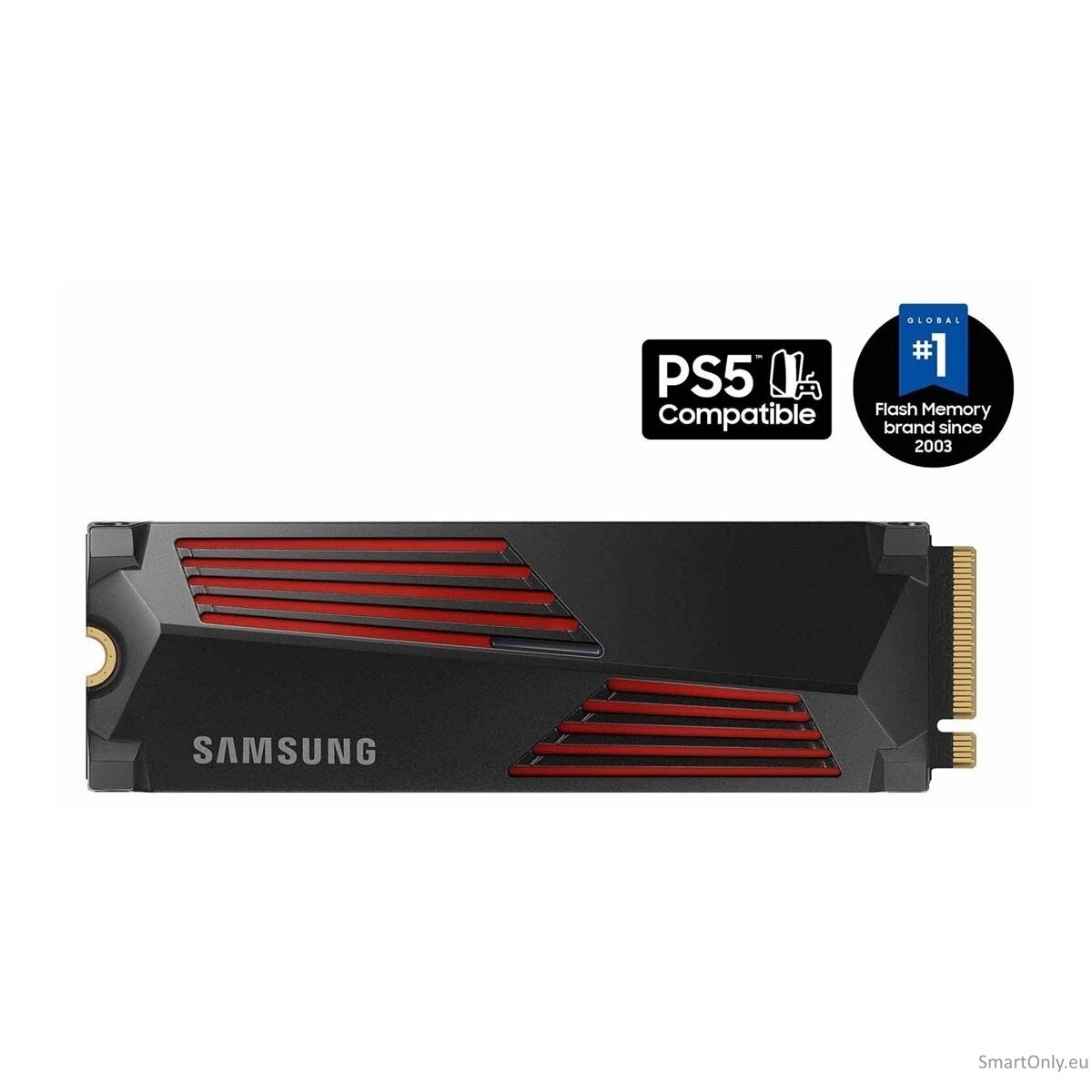 Samsung | 990 PRO with Heatsink | 2000 GB | SSD form factor M.2 2280 | Solid-state drive interface M.2 NVMe | Read speed 7450 MB/s | Write speed 6900 MB/s 7 Samsung | 990 PRO with Heatsink | 2000 GB | SSD form factor M.2 2280 | Solid-state drive interface M.2 NVMe | Read speed 7450 MB/s | Write speed 6900 MB/s 7