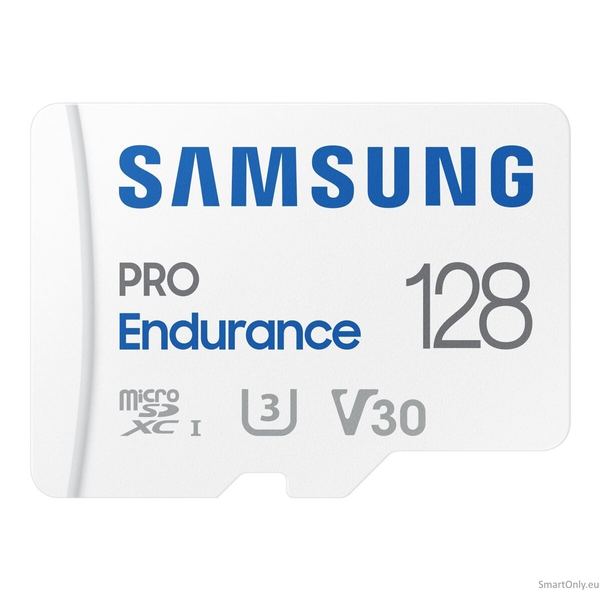 Samsung | PRO Endurance | MB-MJ128KA/EU | 128 GB | MicroSD Memory Card | Flash memory class U3, V30, Class 10 | SD adapter 3