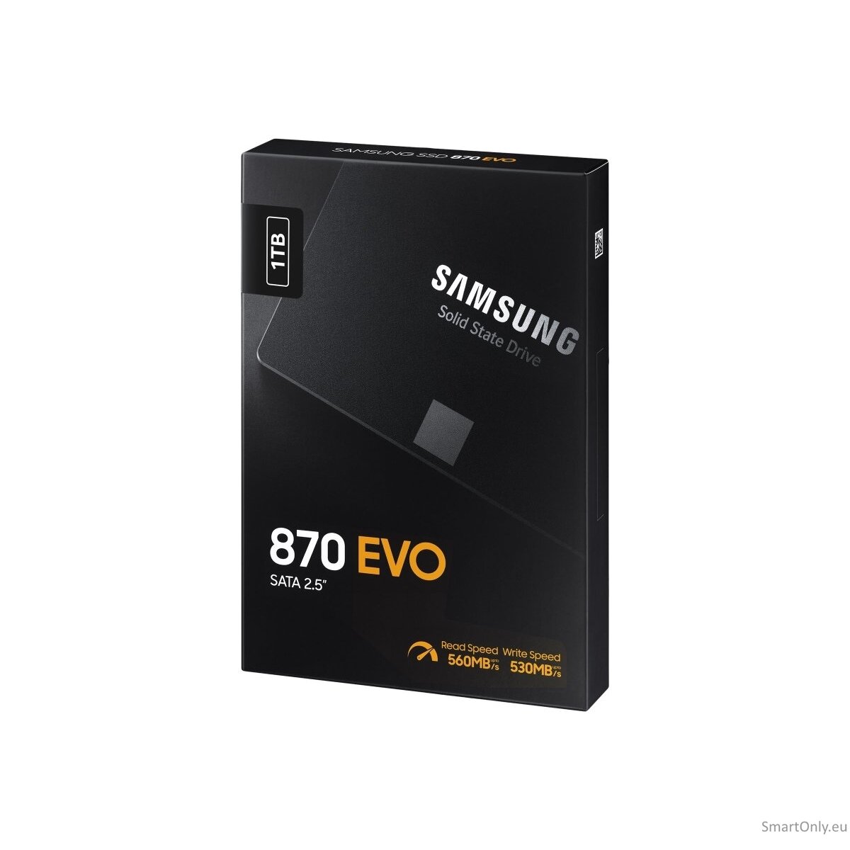 Samsung | SSD | 870 EVO | 1000 GB | SSD form factor 2.5" | Solid-state drive interface SATA III | Read speed 560 MB/s | Write speed 530 MB/s 6