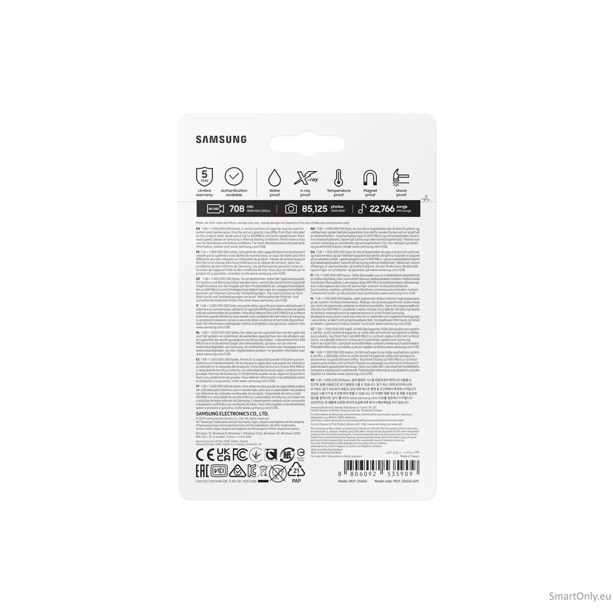 Samsung | USB Flash Drive | MUF-256DA/APC | 256 GB | USB 3.2 Gen 1 Type-C | Blue 17