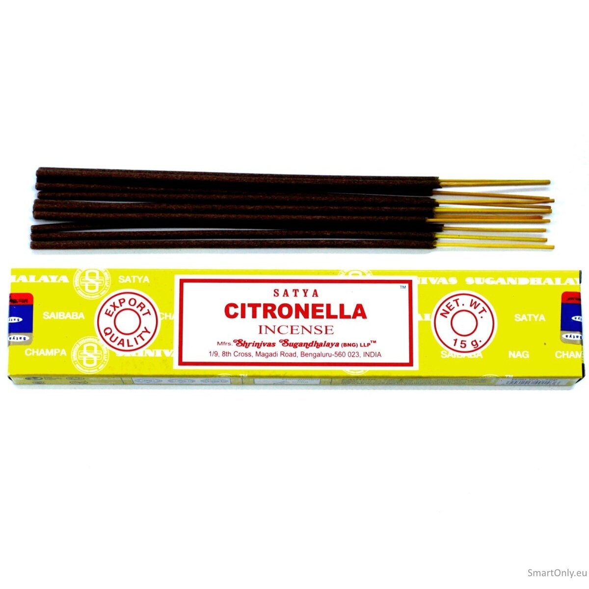 Satya smilkalai - Citronelė Satya smilkalai - Citronelė