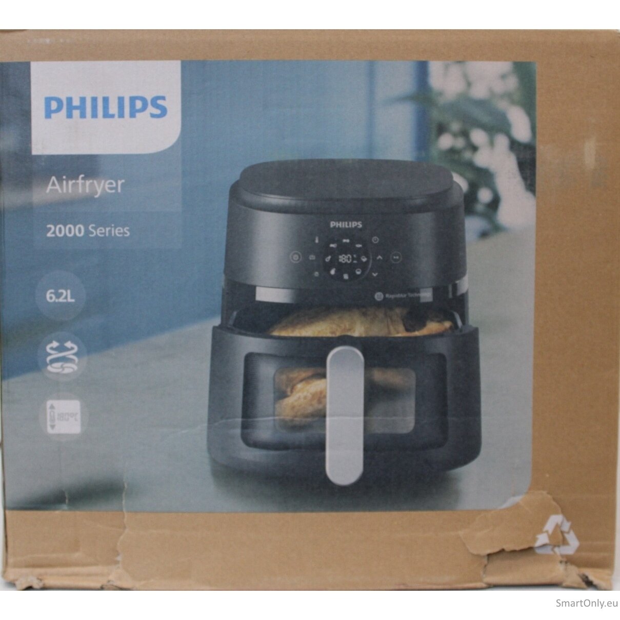 SALE OUT. Philips NA231/00 Airfryer, 1700 W, Pan volume 6.2 L, Black, Silver | Philips | Airfryer | NA231/00 | Power 1700 W | Capacity 6.2 L | Black/Silver | DAMAGED PACKAGING | 24 month(s) 1 SALE OUT. Philips NA231/00 Airfryer, 1700 W, Pan volume 6.2 L, Black, Silver | Philips | Airfryer | NA231/00 | Power 1700 W | Capacity 6.2 L | Black/Silver | DAMAGED PACKAGING | 24 month(s) 1