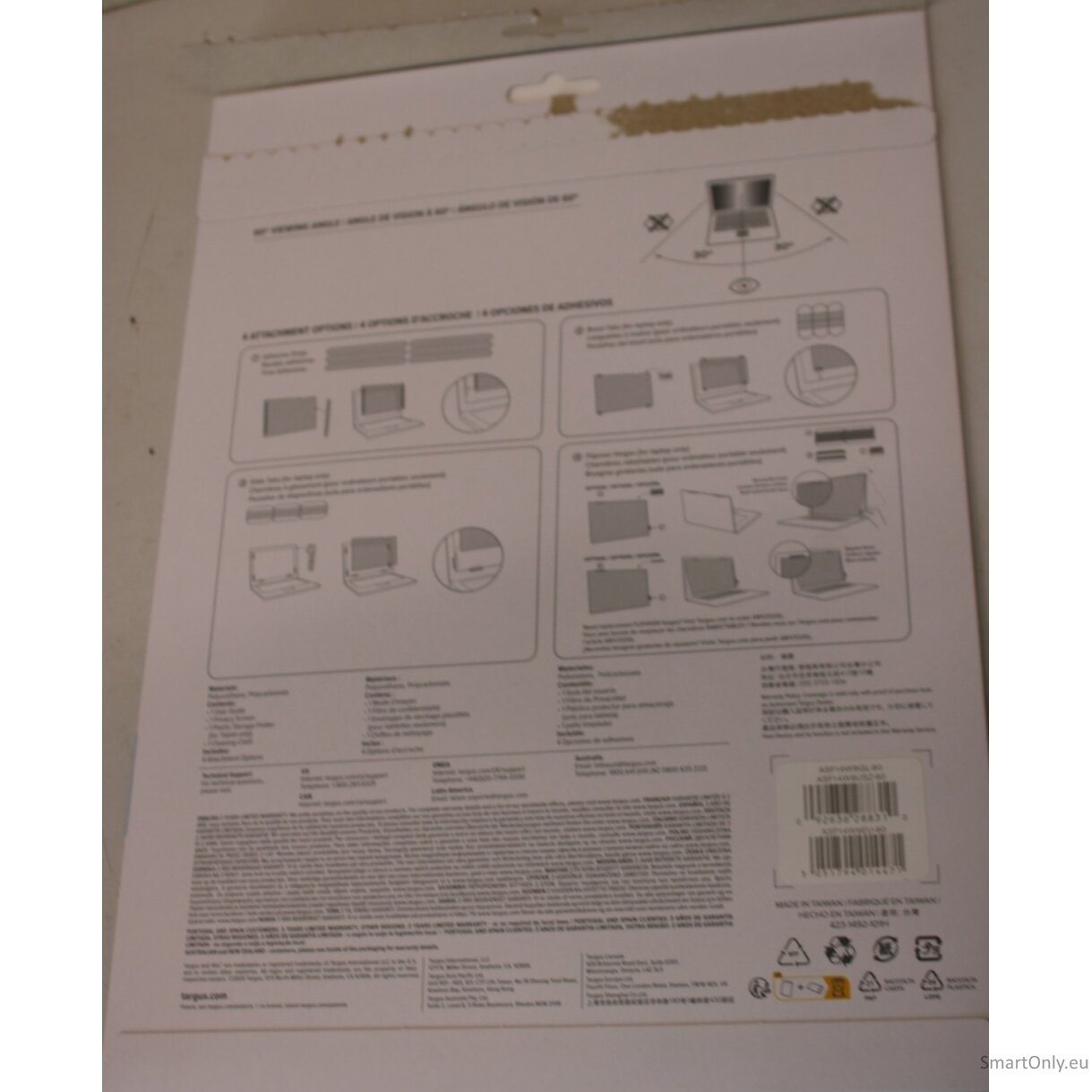 SALE OUT. Targus Privacy Screen 14" (16:09) | SALE OUT. | Targus Privacy Screen 14” W (16:9) | UNPACKED 1