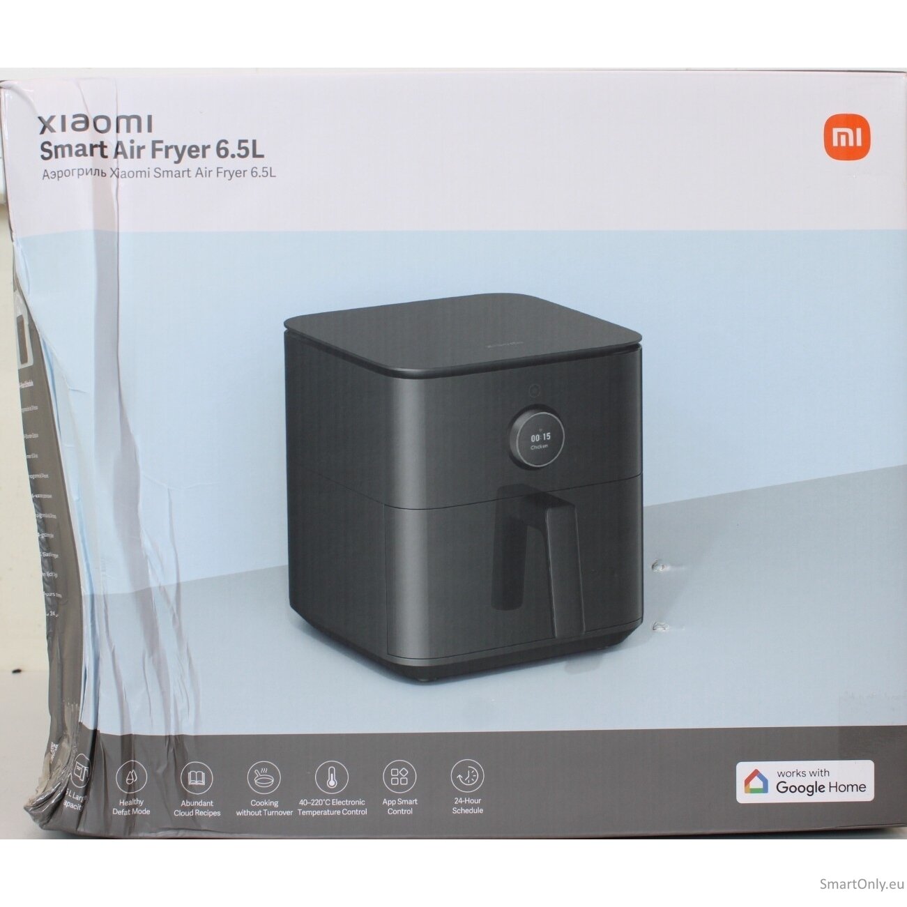 SALE OUT.  | Xiaomi | Smart Air Fryer (EU) | BHR7357EU | Capacity 6.5 L | Power 1800 W | Black | DAMAGED PACKAGING | 24 month(s)