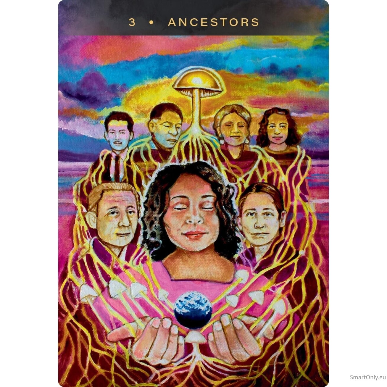 Sacred Mushroom Oracle kortos Hay House 6 Sacred Mushroom Oracle kortos Hay House 6