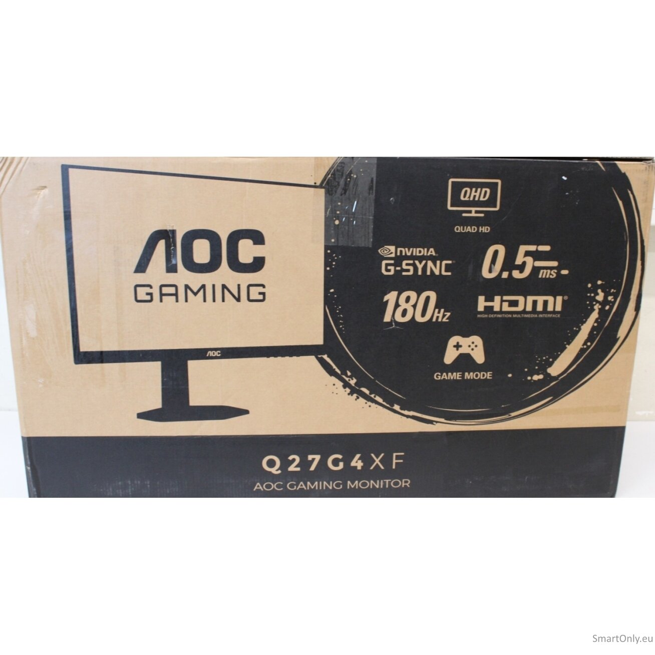 SALE OUT. AOC Gaming Q27G4XF 27", 2560x1440/1ms/250cd/m², HDMI, DisplayPort, USB | AOC | Q27G4XF | 27 " | IPS | 16:9 | 180 Hz | 1 ms | 2560 x 1440 pixels | 300 cd/m² | HDMI ports quantity 1 | Black | Warranty 35 month(s) | DAMAGED PACKAGING, DEMO 2 SALE OUT. AOC Gaming Q27G4XF 27", 2560x1440/1ms/250cd/m², HDMI, DisplayPort, USB | AOC | Q27G4XF | 27 " | IPS | 16:9 | 180 Hz | 1 ms | 2560 x 1440 pixels | 300 cd/m² | HDMI ports quantity 1 | Black | Warranty 35 month(s) | DAMAGED PACKAGING, DEMO 2