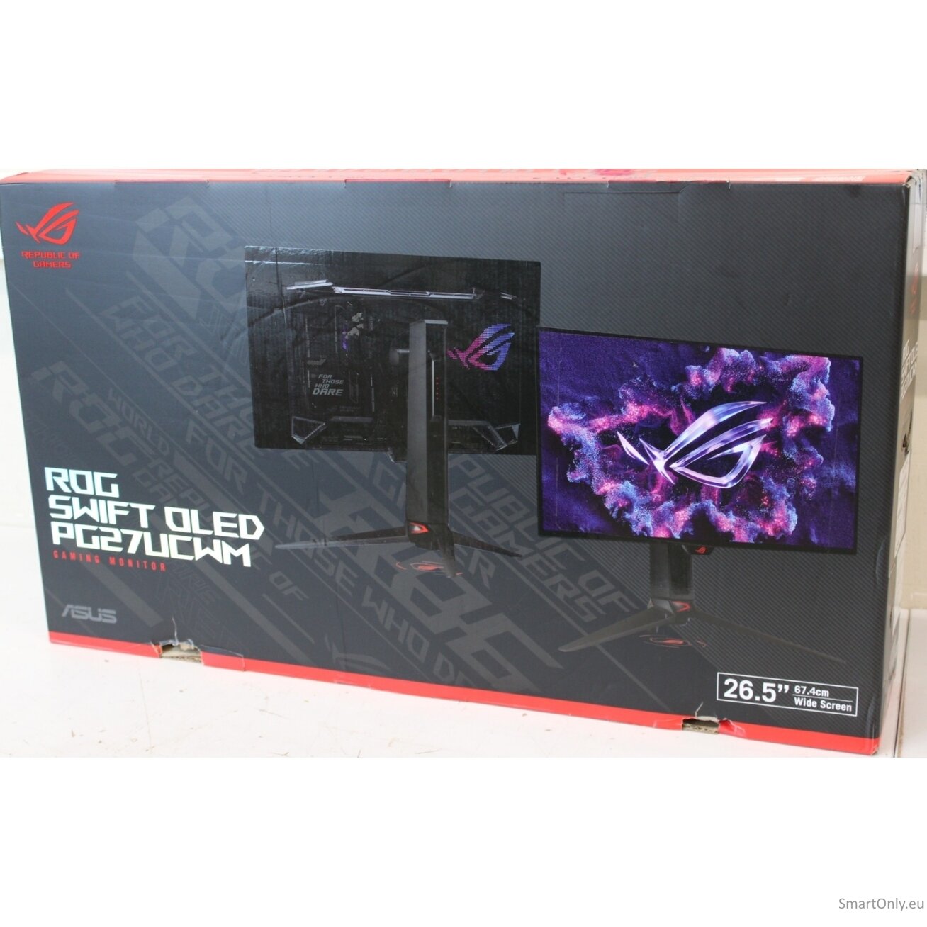 SALE OUT. ASUS ROG PG27UCWM Gaming Monitor 27" OLED 3840x2160/16:9/250cd/m2/0.03ms Display port, HDMI | SALE OUT. | Asus Warranty 36 month(s) | DAMAGED PACKAGING SALE OUT. ASUS ROG PG27UCWM Gaming Monitor 27" OLED 3840x2160/16:9/250cd/m2/0.03ms Display port, HDMI | SALE OUT. | Asus Warranty 36 month(s) | DAMAGED PACKAGING