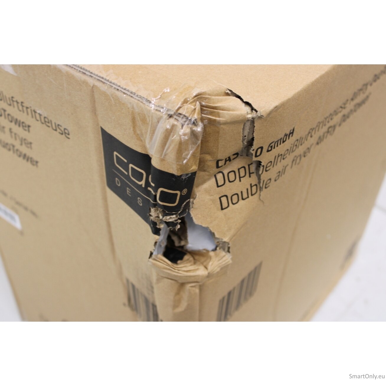 SALE OUT. Caso 03189 DuoTower Double Air Fryer, Total capacity 12.4 L, Black | Caso Double Air Fryer | AirFry DuoTower | Capacity 12.4 L | Black | DAMAGED PACKAGING, CRACKED BODY | 24 month(s) 1 SALE OUT. Caso 03189 DuoTower Double Air Fryer, Total capacity 12.4 L, Black | Caso Double Air Fryer | AirFry DuoTower | Capacity 12.4 L | Black | DAMAGED PACKAGING, CRACKED BODY | 24 month(s) 1
