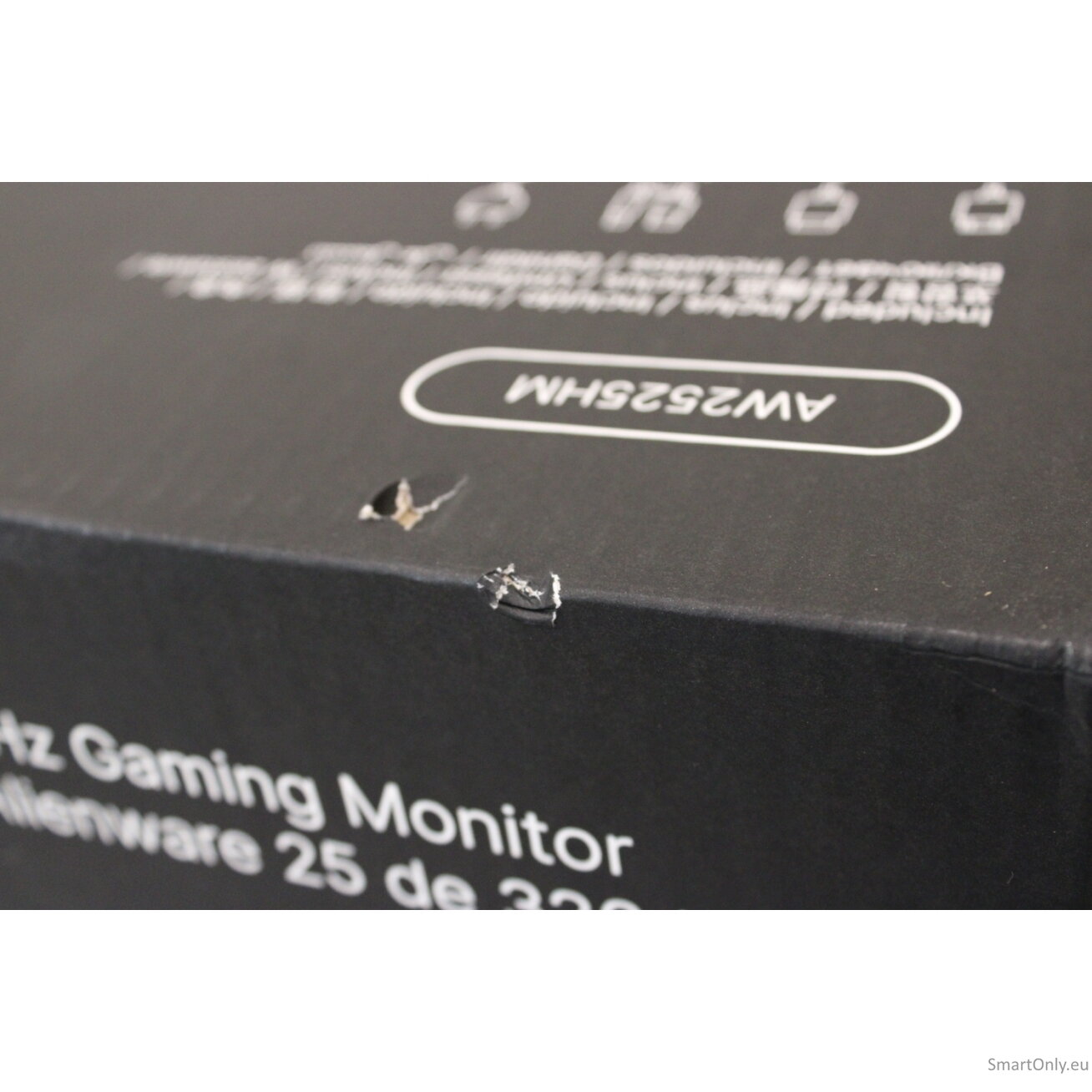 SALE OUT. Dell LCD AW2525HM, 25" IPS FHD/1920x1080/DP,HDMI,USB/Black | SALE OUT. | Dell Alienware AW2525HM | 25 " | Fast IPS | FHD | 16:9 | 320 Hz | 1 ms | 1920 x 1080 pixels | 400 cd/m² | HDMI ports quantity 2 | DAMAGED PACKAGING 2