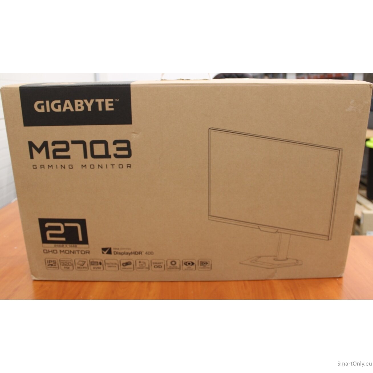 SALE OUT. Gigabyte | G27Q2 EK | 27 " | SS IPS | QHD | 16:9 | 200 Hz | 0.5 ms | 2560 x 1440 pixels | 350 cd/m² | HDMI ports quantity 2 | Black | Warranty 3 month(s) | REFURBISHED, WITHOUT ORIGINAL PACKAGING AND ACCESSORIES, ONLY POWER CABLE INCLUDED 2 SALE OUT. Gigabyte | G27Q2 EK | 27 " | SS IPS | QHD | 16:9 | 200 Hz | 0.5 ms | 2560 x 1440 pixels | 350 cd/m² | HDMI ports quantity 2 | Black | Warranty 3 month(s) | REFURBISHED, WITHOUT ORIGINAL PACKAGING AND ACCESSORIES, ONLY POWER CABLE INCLUDED 2