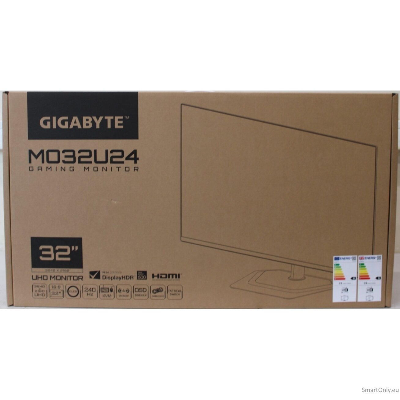 SALE OUT. Gigabyte Gaming Monitor 31,5" OLED MO32U24 | SALE OUT. | Gigabyte MO32U24 OLED | 31.5 " | QD-OLED | UHD | 240 Hz | 0.03 ms | 3840 x 2160 pixels | Warranty 36 month(s) | DAMAGED PACKAGING SALE OUT. Gigabyte Gaming Monitor 31,5" OLED MO32U24 | SALE OUT. | Gigabyte MO32U24 OLED | 31.5 " | QD-OLED | UHD | 240 Hz | 0.03 ms | 3840 x 2160 pixels | Warranty 36 month(s) | DAMAGED PACKAGING