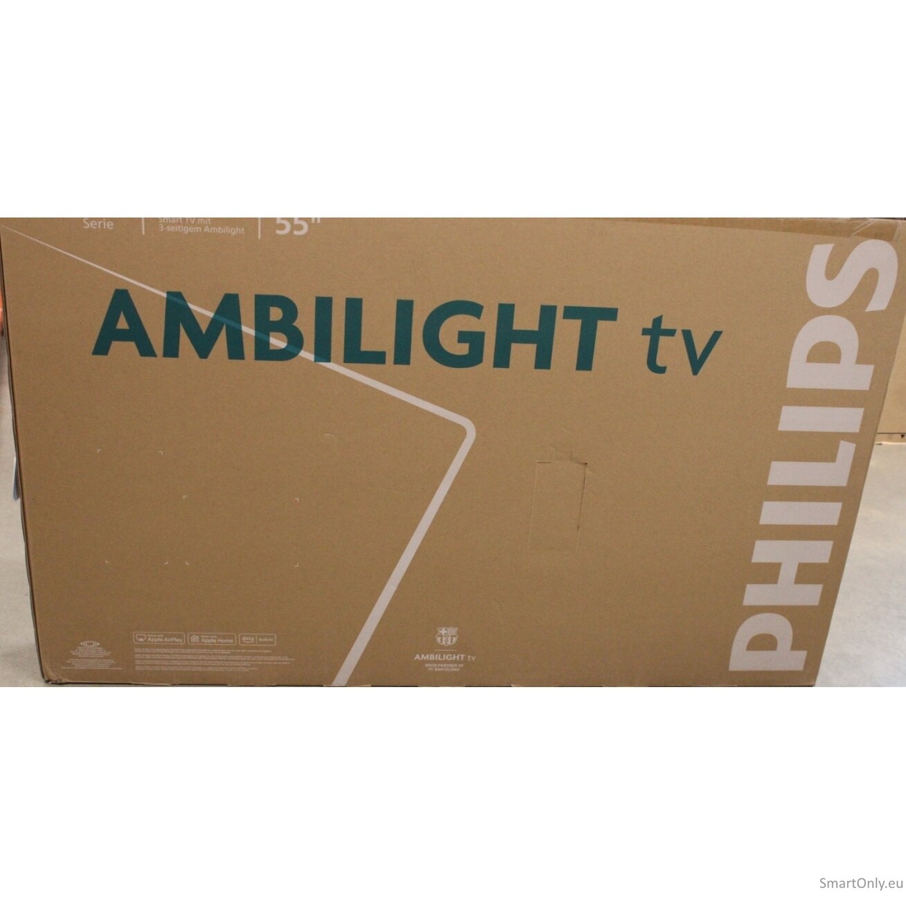 SALE OUT. Philips 55PUS8010/12 55" (139cm) LED 4K Ambilight TV | Philips 55PUS8010/12 | 55 | Smart TV | TITAN OS | UHD | Black | DAMAGED PACKAGING SALE OUT. Philips 55PUS8010/12 55" (139cm) LED 4K Ambilight TV | Philips 55PUS8010/12 | 55 | Smart TV | TITAN OS | UHD | Black | DAMAGED PACKAGING