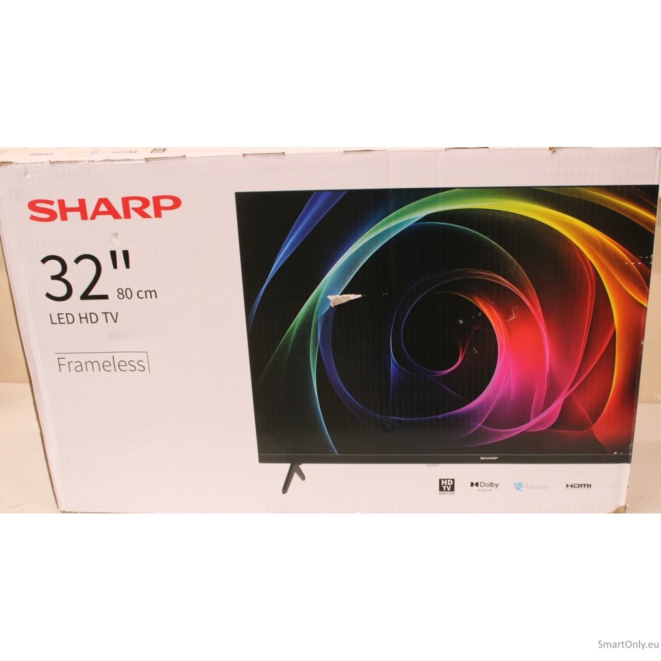 SALE OUT. Sharp 32HA1205E 32” (81cm) HD Ready TV | SALE OUT. | Sharp 32HA1205E | 32 | HD | Black | DAMAGED PACKAGING, UNPACKED