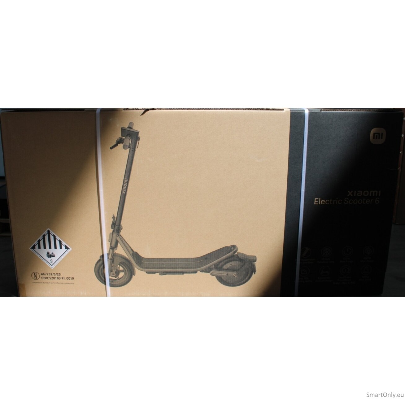 SALE OUT. Xiaomi Electric Scooter 6 GL | Xiaomi 24 month(s) | DAMAGED PACKAGING 4