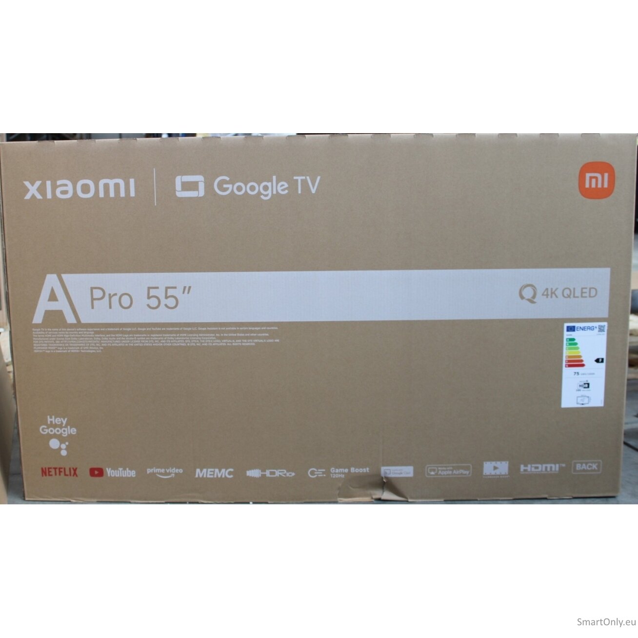 SALE OUT. Xiaomi QLED TV A Pro 2026 55'' | Xiaomi QLED TV A Pro 2026 | 55 | Smart TV | Google TV | 4K UHD | DAMAGED PACKAGING SALE OUT. Xiaomi QLED TV A Pro 2026 55'' | Xiaomi QLED TV A Pro 2026 | 55 | Smart TV | Google TV | 4K UHD | DAMAGED PACKAGING