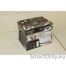 sale-out-adler-mixer-ad-4206-mixer-with-bowl-300-w-number-of-speeds-5-turbo-mode-white-damaged-packaging