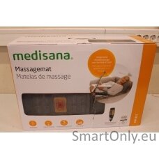 SALE OUT.  Medisana Vibration Massage Mat MM 825 Number of massage zones 4 Number of power levels 2 Heat function Grey DAMAGED PACKAGING